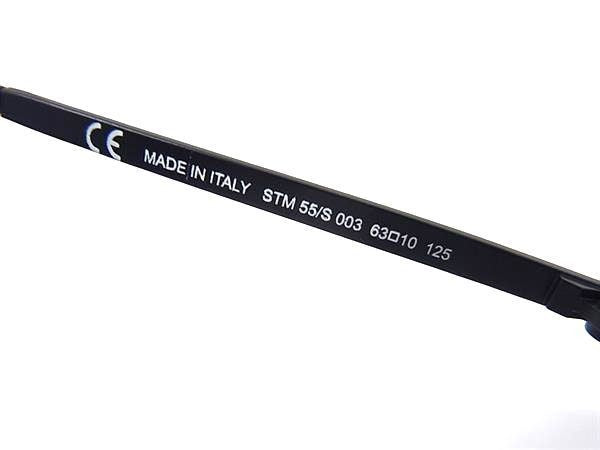 STELLA McCARTNEY ステラ マッカートニー サングラス ファラベラ チェーンモチーフ ティアドロップ STM 55/S ブラック系 メタル レディース 美品
