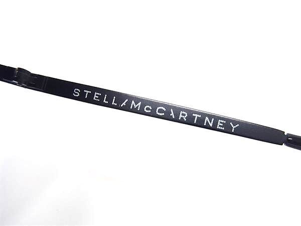 STELLA McCARTNEY ステラ マッカートニー サングラス ファラベラ チェーンモチーフ ティアドロップ STM 55/S ブラック系 メタル レディース 美品