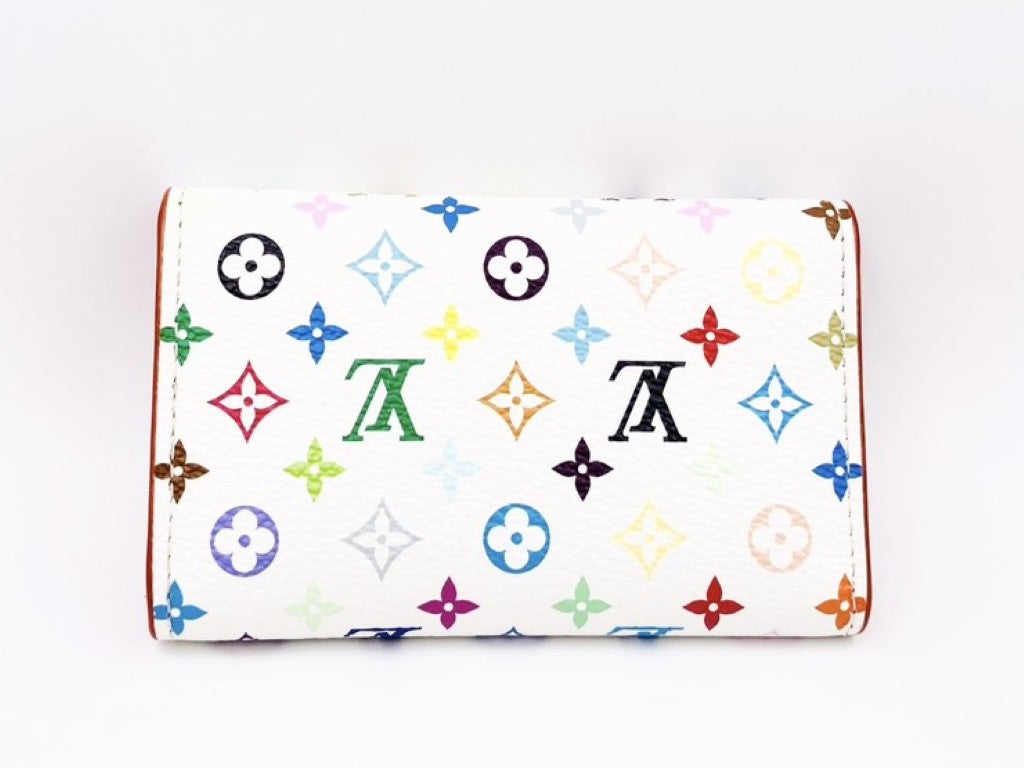 LOUIS VUITTON ルイヴィトン キーケース LV×TM ミュルティクレ 6 M14092 マルチカラー系 モノグラムマルチカラー レディース 6連 村上隆 ゴールド金具 美品