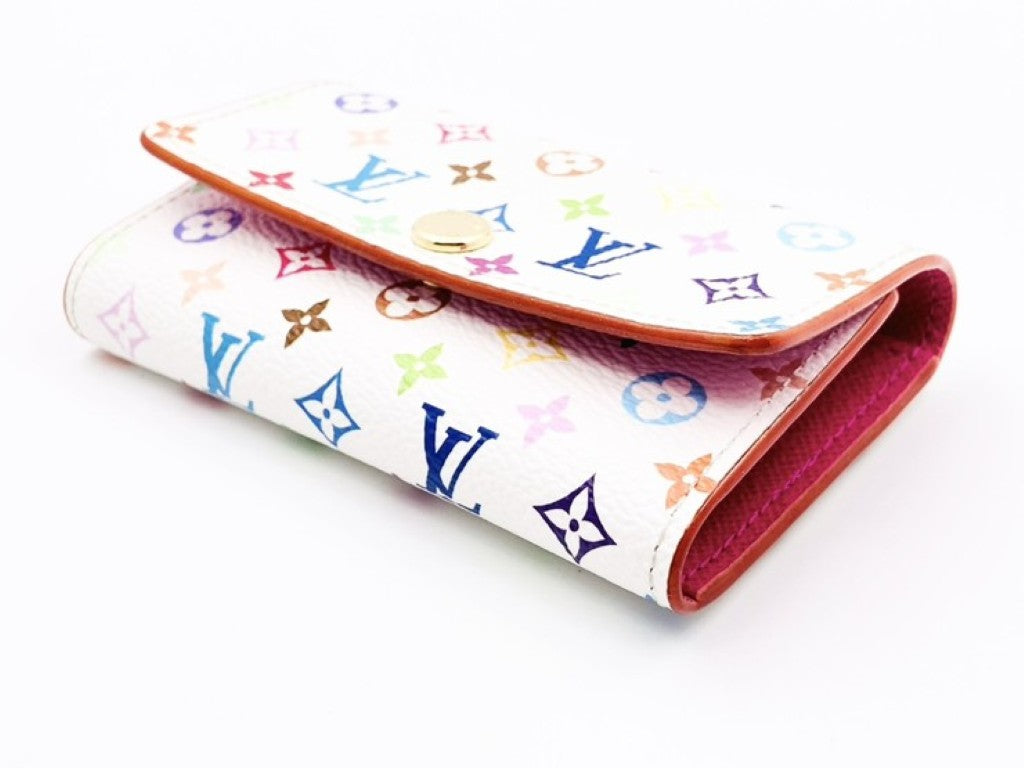 LOUIS VUITTON ルイヴィトン キーケース LV×TM ミュルティクレ 6 M14092 マルチカラー系 モノグラムマルチカラー レディース 6連 村上隆 ゴールド金具 美品
