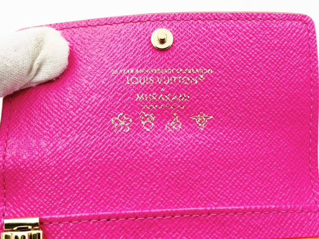 LOUIS VUITTON ルイヴィトン キーケース LV×TM ミュルティクレ 6 M14092 マルチカラー系 モノグラムマルチカラー レディース 6連 村上隆 ゴールド金具 美品