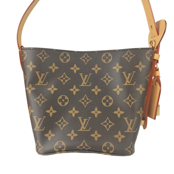 LOUIS VUITTON ルイヴィトン ショルダーバッグ オール インBB M12925 ブラウン系 モノグラム レディース ゴールド金具 超美品