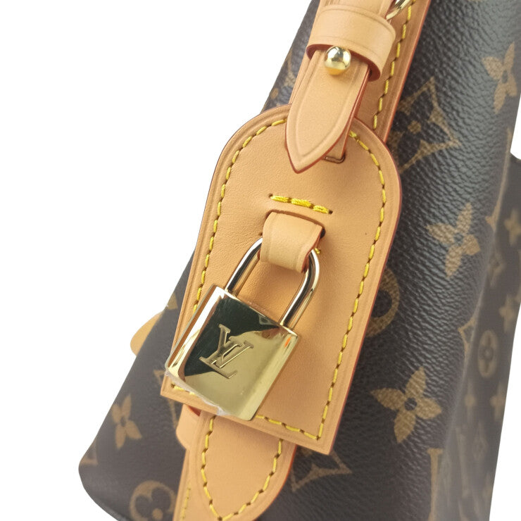 LOUIS VUITTON ルイヴィトン ショルダーバッグ オール インBB M12925 ブラウン系 モノグラム レディース ゴールド金具 超美品