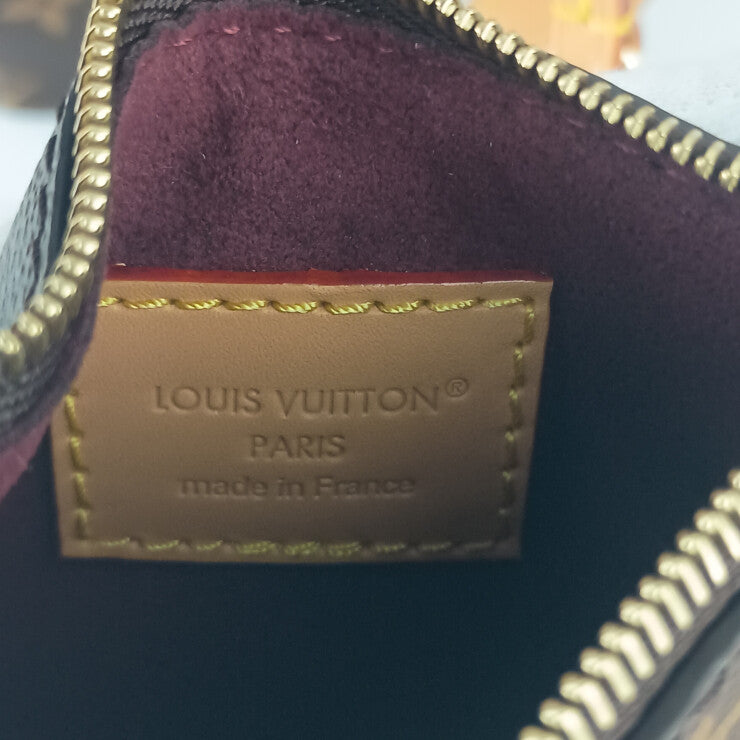 LOUIS VUITTON ルイヴィトン ショルダーバッグ オール インBB M12925 ブラウン系 モノグラム レディース ゴールド金具 超美品