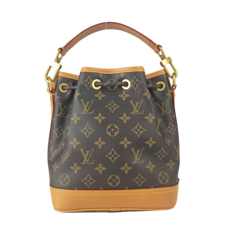 LOUIS VUITTON ルイヴィトン ハンドバッグ ノエ カーゴ M14017 ブラウン系 モノグラム レディース 2WAY ショルダーバッグ ゴールド金具 美品