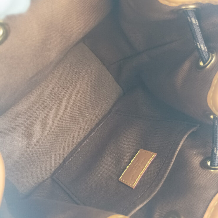 LOUIS VUITTON ルイヴィトン ハンドバッグ ノエ カーゴ M14017 ブラウン系 モノグラム レディース 2WAY ショルダーバッグ ゴールド金具 美品