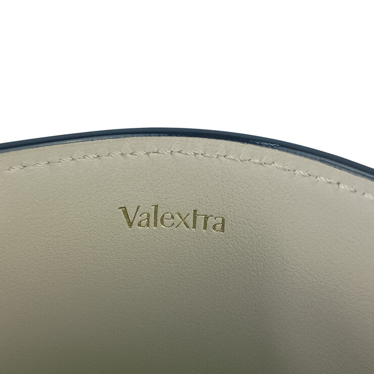 Valextra ヴァレクストラ ショルダーバッグ ソフトドキュメントホルダー SGSF0004/028/LO/CPL99 アップルグリーン系 レザー レディース ポシェット サコッシュ 新品未使用展示品