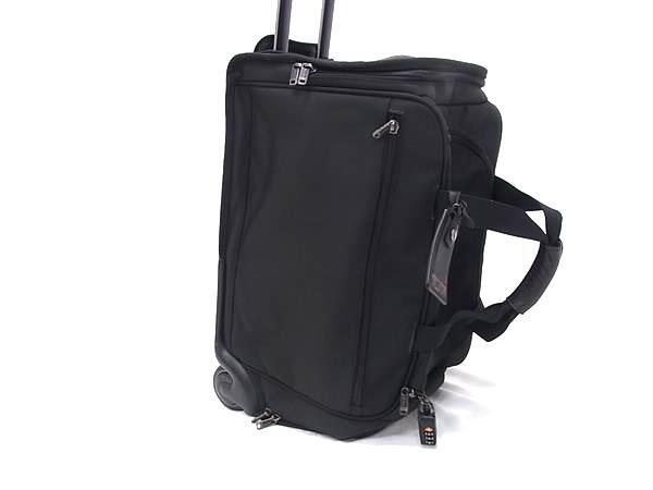 TUMI トゥミ キャリーケース アルファ ウィールド ダッフル キャリーケース 22040D4 ブラック ナイロン メンズ 2輪