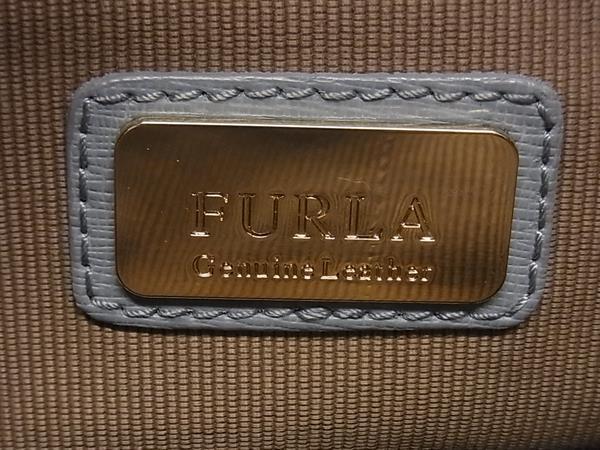 FURLA フルラ ハンドバッグ リンダ ライトブルー レザー レディース 2WAY