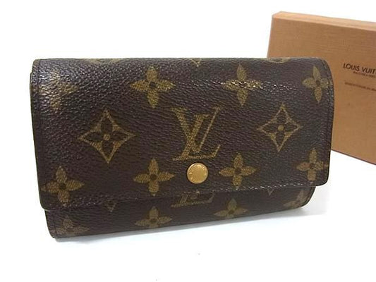 LOUIS VUITTON ルイヴィトン 財布 ポルトモネ ジップ M61735 ブラウン モノグラム レディース 二つ折り 財布