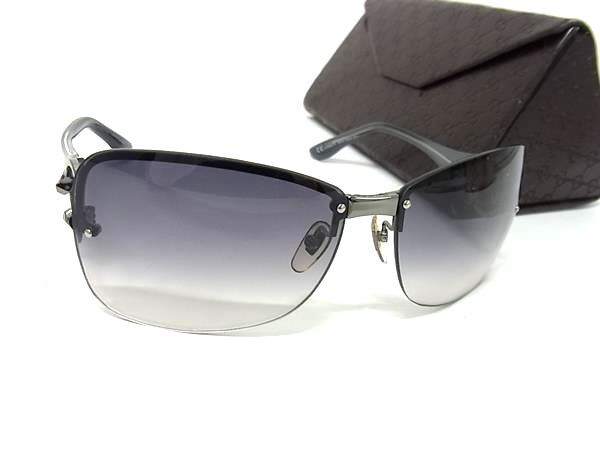 GUCCI グッチ サングラス GG2836/F/S ブラック ブラックグラデーション プラスチック ユニセックス 美品