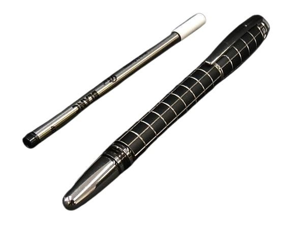 MONT BLANC モンブラン ボールペン スターウォーカー シルバー ブラック メタル ラバー メンズ キャップ式 美品