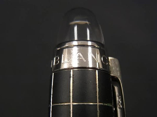 MONT BLANC モンブラン ボールペン スターウォーカー シルバー ブラック メタル ラバー メンズ キャップ式 美品