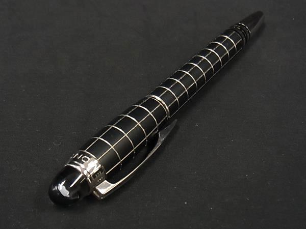 MONT BLANC モンブラン ボールペン スターウォーカー シルバー ブラック メタル ラバー メンズ キャップ式 美品
