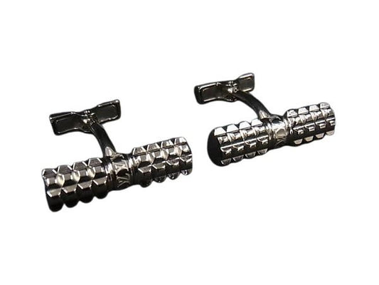 LOUIS VUITTON ルイヴィトン カフリンクス カフスボタン ブトン ドゥ マンシェット ディジット M66358 シルバー メタル メンズ 美品