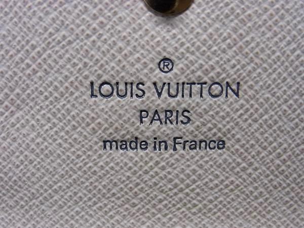 LOUIS VUITTON ルイヴィトン キーケース ミュルティクレ6 N61745 ホワイト系 ダミエアズール ユニセックス 6連 美品