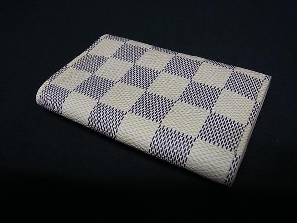 LOUIS VUITTON ルイヴィトン キーケース ミュルティクレ6 N61745 ホワイト系 ダミエアズール ユニセックス 6連 美品