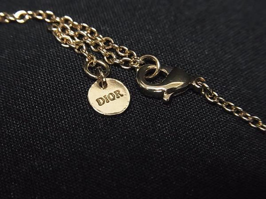 ChristianDior クリスチャンディオール ブレスレット クレール ディー リュヌ ゴールド メタル レディース ラインストーン 超美品