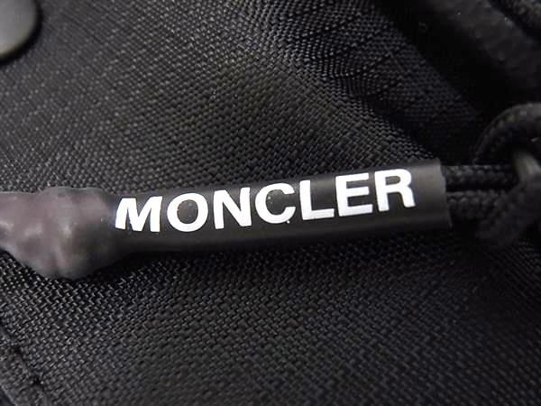 MONCLER モンクレール ショルダーバッグ サコッシュ H209U5I00001 ブラック ナイロン ユニセックス FRAGMENT 新品未使用展示品