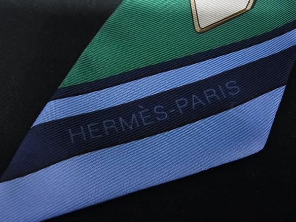 HERMES エルメス リボンスカーフ ツイリー マルチカラー シルク100% レディース GRAND TRALALA グラン トゥラララ 超美品