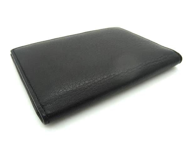 DIOR ディオール カードケース DIOR HOMME ディオールオム ブラック系 レザー メンズ CDロゴ シルバー金具 超美品