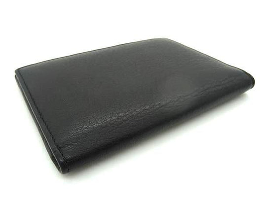 DIOR ディオール カードケース DIOR HOMME ディオールオム ブラック系 レザー メンズ CDロゴ シルバー金具 超美品