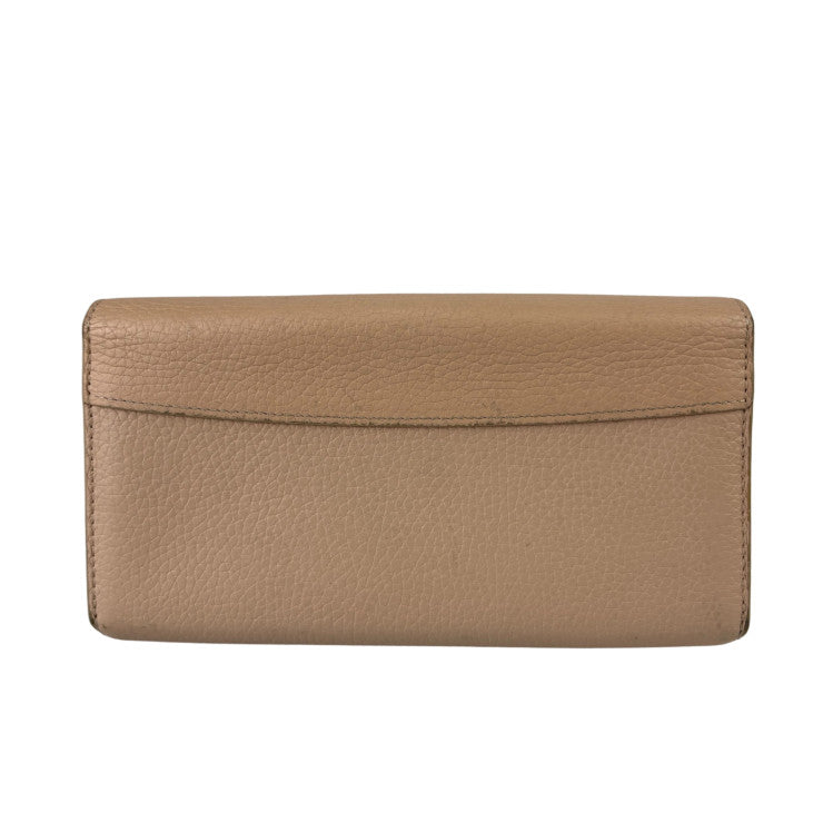 LOUIS VUITTON ルイヴィトン 長財布 ポルトフォイユ・カプシーヌ M62763 ティボリー（ピンク系） トリヨンレザー レディース 二つ折り スタッズ ゴールド金具 美品
