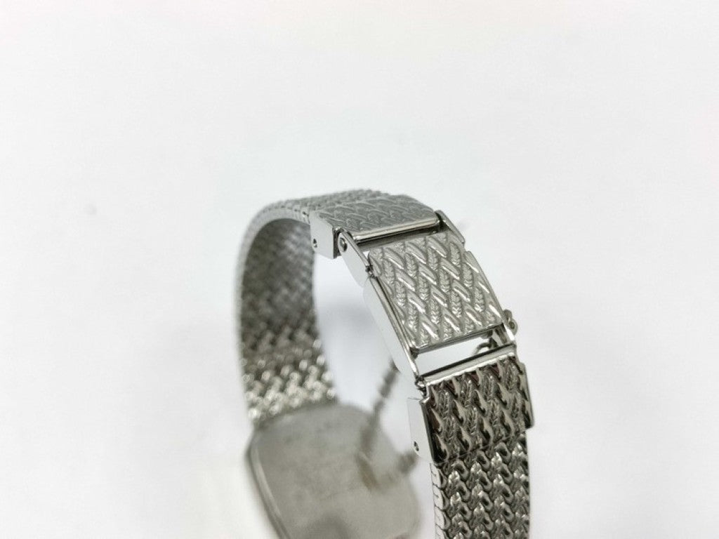 SEIKO セイコー 時計 エクセリーヌ 7321-6600 シルバー系 ステンレス レディース メッシュバンド 美品