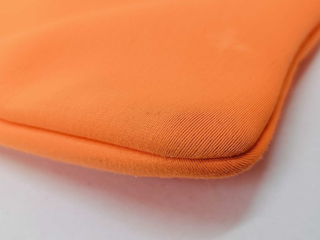 HERMES エルメス ポーチ BAIN フラットポーチ オレンジ系 キャンバス ユニセックス 美品