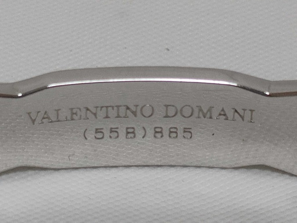 VALENTINO DOMANI ヴァレンチノ ドマーニ ブレスレット シルバー系 メタル レディース 美品