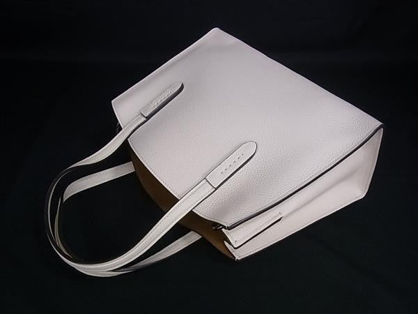 COACH コーチ ハンドバッグ チャーリー キャリーオール 28 トートバッグ 29529 チョーク系 レザー レディース 2WAY ショルダーバッグ 美品