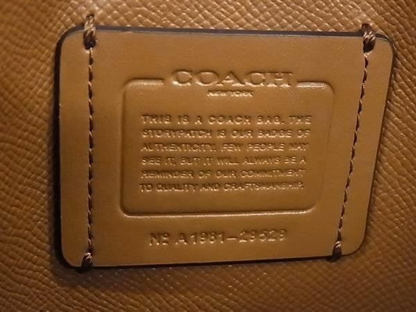 COACH コーチ ハンドバッグ チャーリー キャリーオール 28 トートバッグ 29529 チョーク系 レザー レディース 2WAY ショルダーバッグ 美品