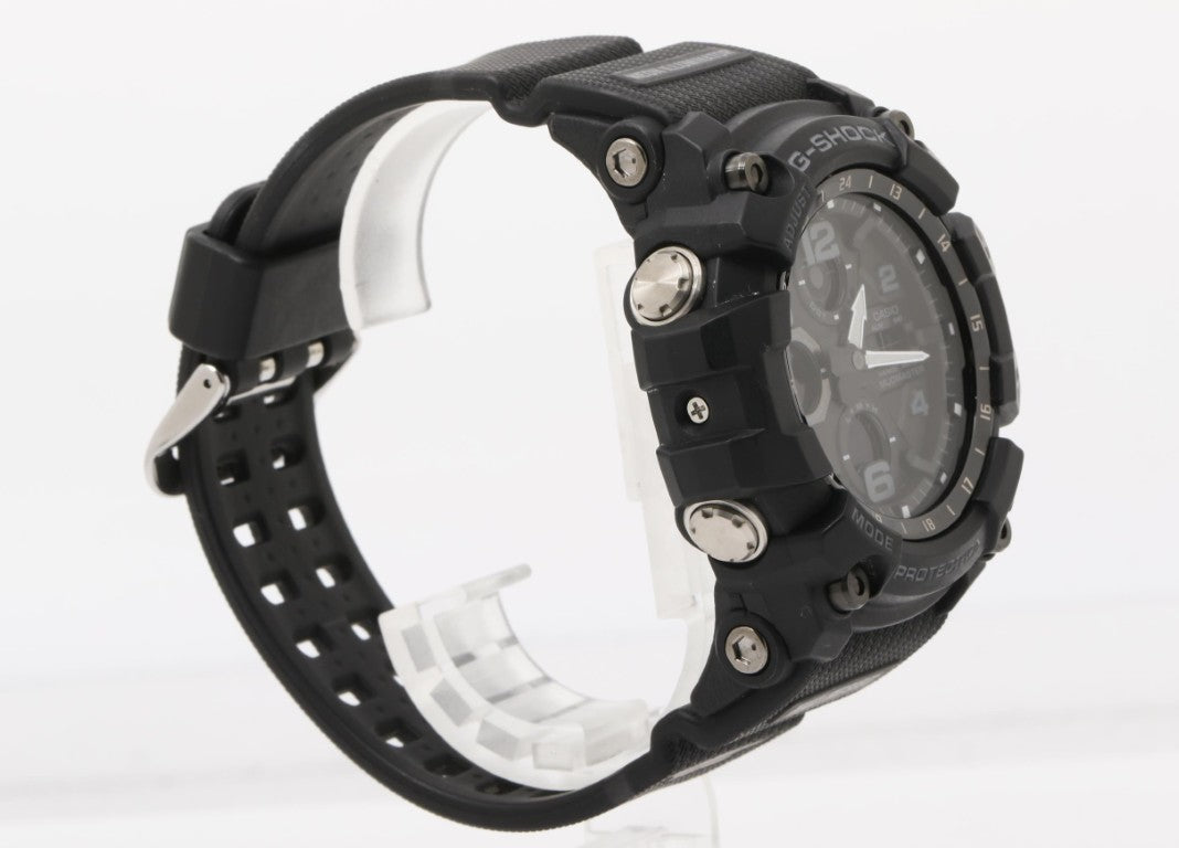 CASIO カシオ 時計 G-SHOCK MASTER OF G - LAND MUDMASTER GWG-100-1AJF ブラック系 樹脂／ステンレススチール 樹脂バンド メンズ アナデジ 美品