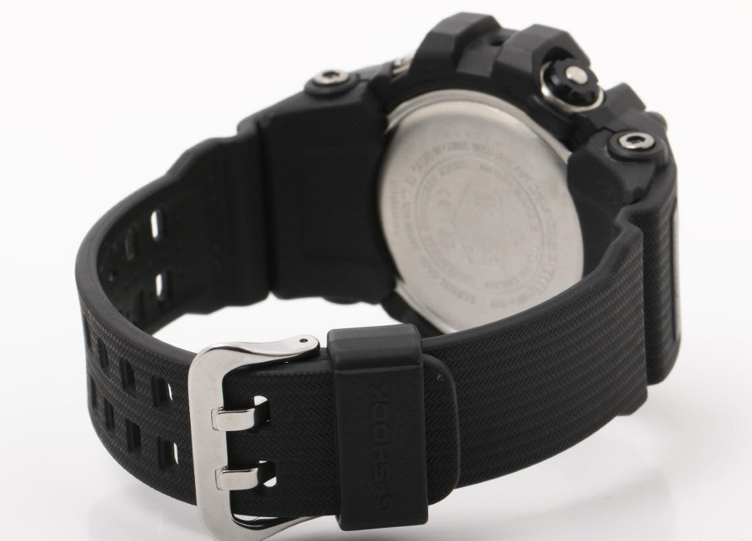 CASIO カシオ 時計 G-SHOCK MASTER OF G - LAND MUDMASTER GWG-100-1AJF ブラック系 樹脂／ステンレススチール 樹脂バンド メンズ アナデジ 美品