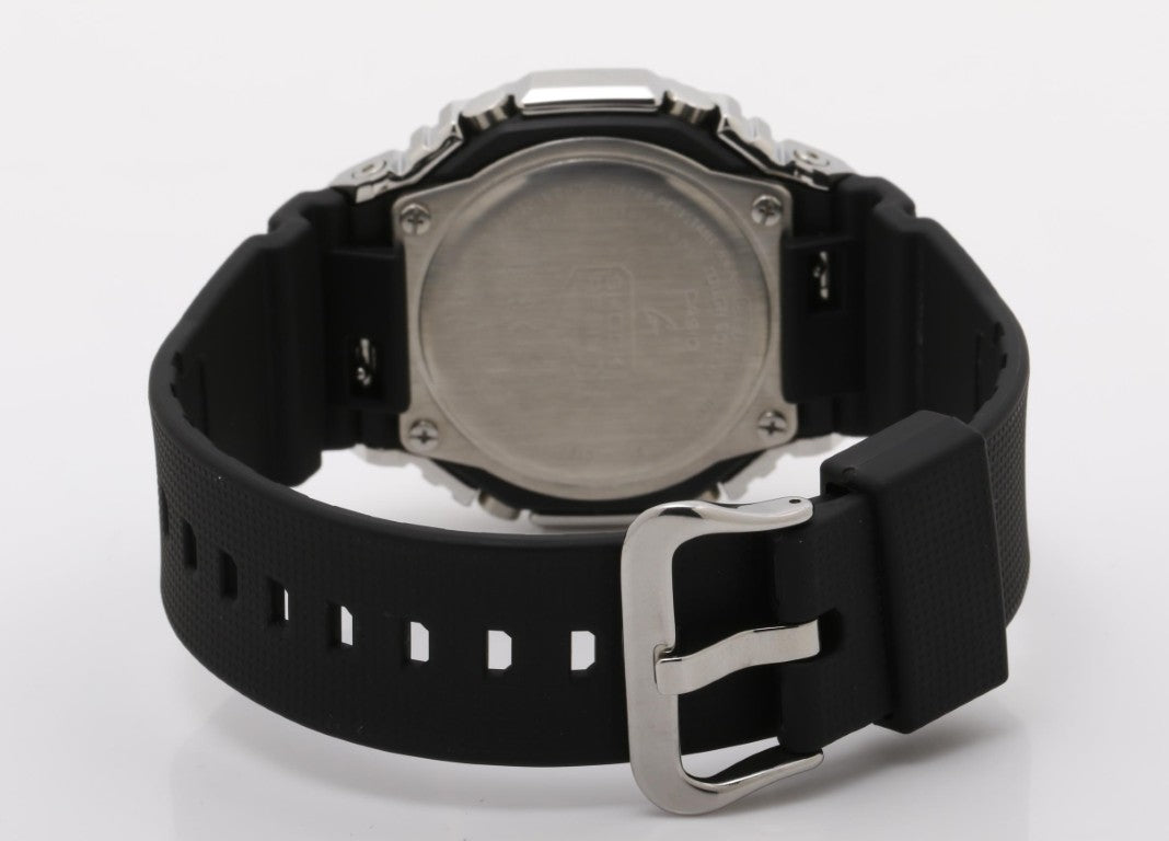 CASIO カシオ 時計 G-SHOCK ANALOG-DIGITAL 2100 Series GBM-2100-1AJF ブラック シルバー系 樹脂（バイオマスプラスチック）／ステンレススチール 樹脂バンド メンズ アナデジ 美品