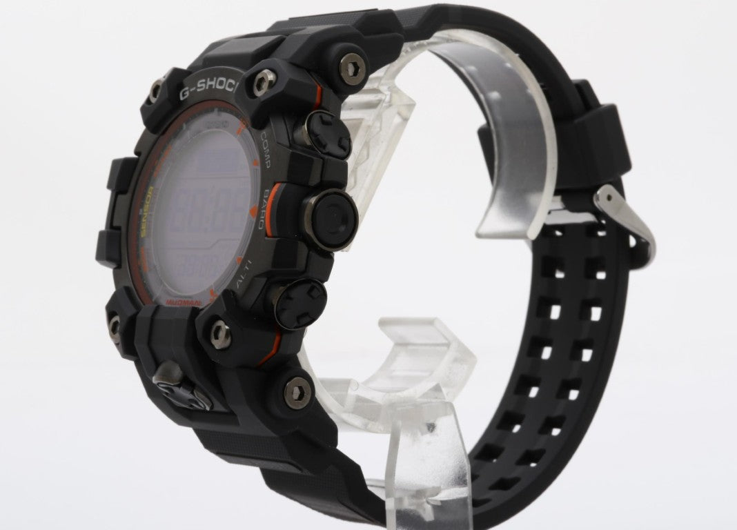 CASIO カシオ 時計 G-SHOCK MASTER OF G - LAND MUDMAN GW-9500MEC-1JF ブラック系 カーボンファイバー強化樹脂（バイオマスプラスチック）／ステンレススチール 樹脂バンド（バイオマスプラスチック） メンズ デジタル 美品