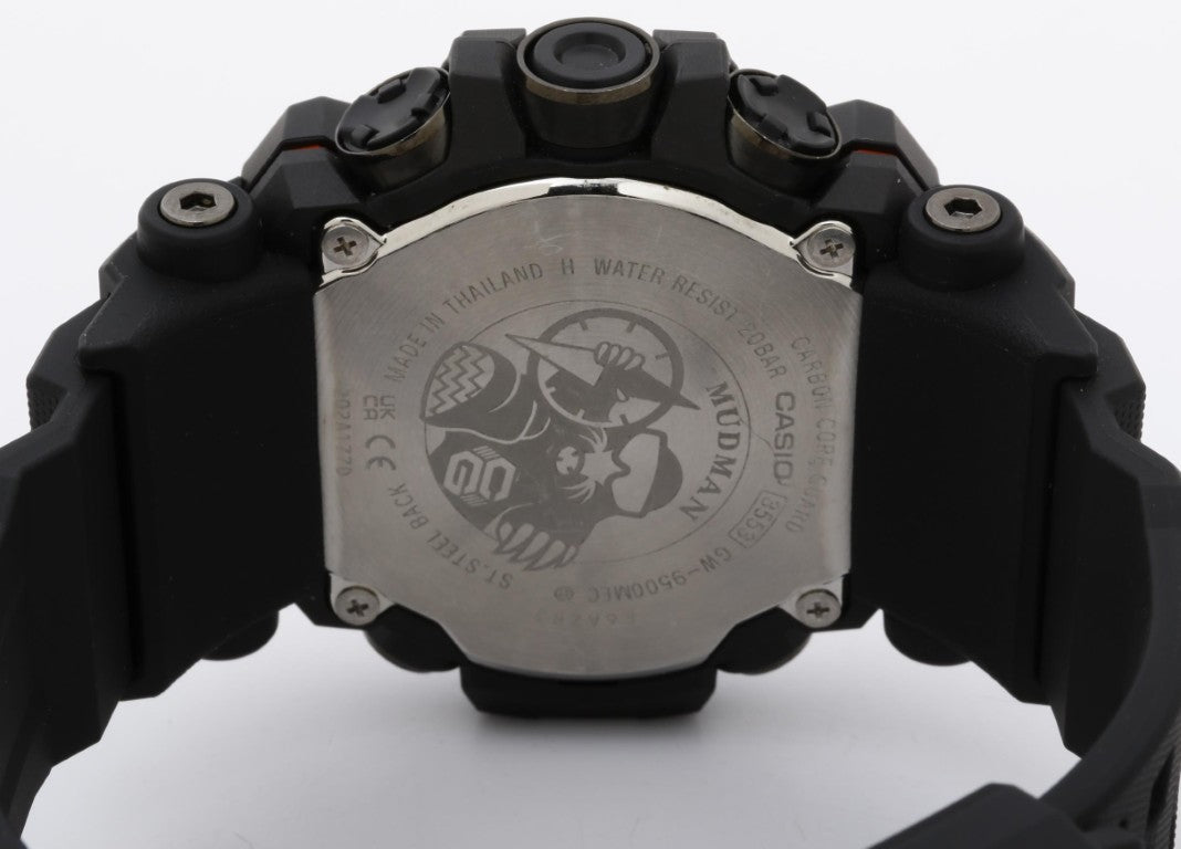 CASIO カシオ 時計 G-SHOCK MASTER OF G - LAND MUDMAN GW-9500MEC-1JF ブラック系 カーボンファイバー強化樹脂（バイオマスプラスチック）／ステンレススチール 樹脂バンド（バイオマスプラスチック） メンズ デジタル 美品