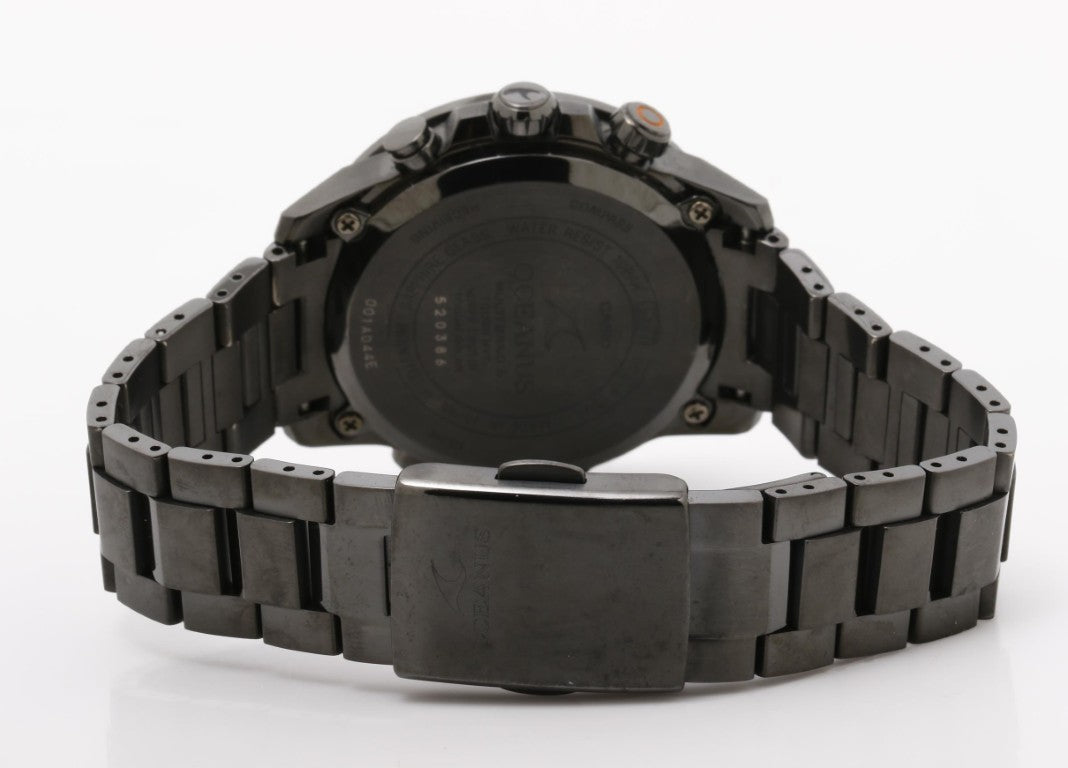 CASIO カシオ 時計 OCEANUS オシアナス CACHALOT カシャロ OCW-P1000B-1AJF ブラック系 チタン メンズ アナログ 美品
