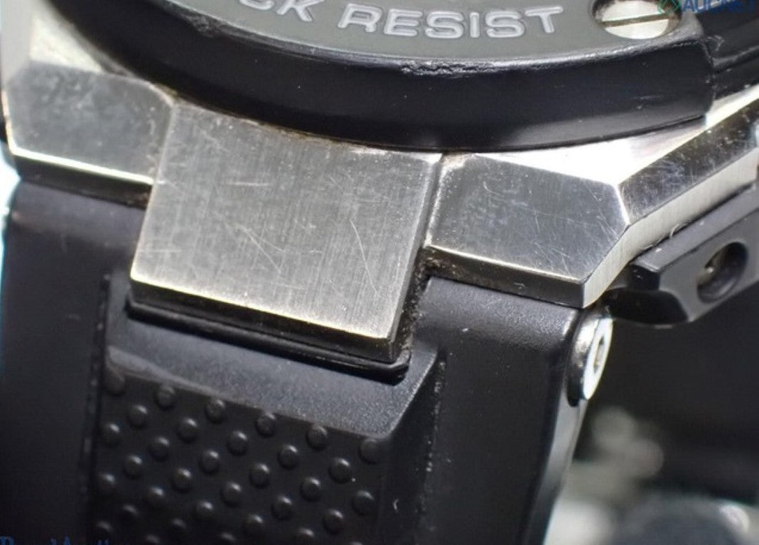 CASIO カシオ 時計 G-SHOCK G-STEEL Mid Size Series GST-W300-1AJF ブラック系 樹脂／ステンレススチール 樹脂バンド メンズ アナデジ 美品