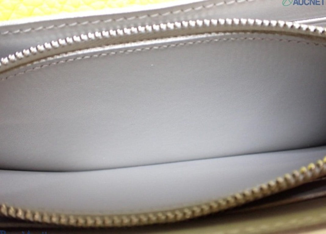LOUIS VUITTON ルイヴィトン 長財布 ポルトフォイユ カプシーヌ N89197 トニックレモン（イエロー）系 トリヨンレザー レディース 二つ折り シルバー金具 超美品