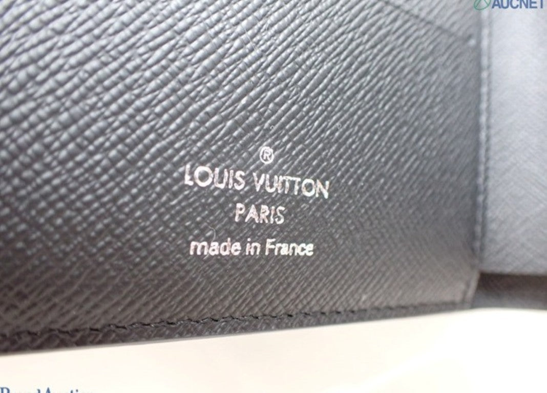 LOUIS VUITTON ルイヴィトン 二つ折り財布 ポルトフォイユ ミュルティプル N62663 ブラック系 ダミエグラフィット メンズ 超美品