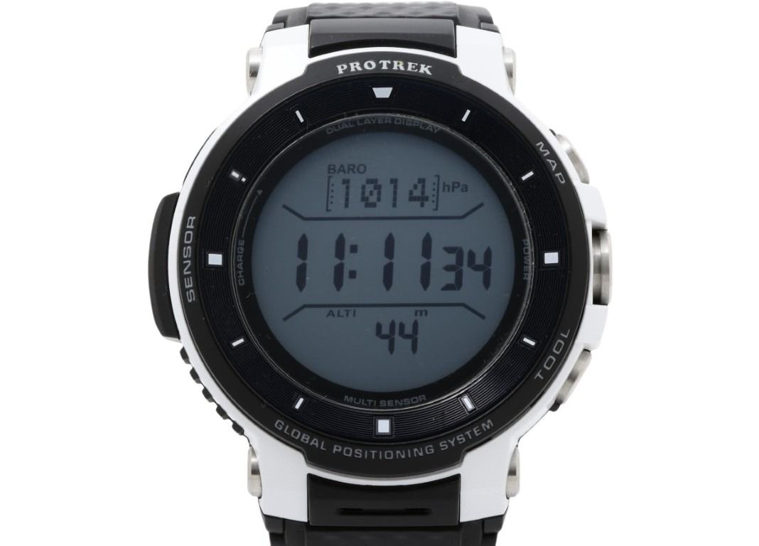 CASIO カシオ 時計 PRO TREK プロトレック Smart スマート WSD-F30-BK ブラック系 ステンレス/樹脂 メンズ デジタル 美品