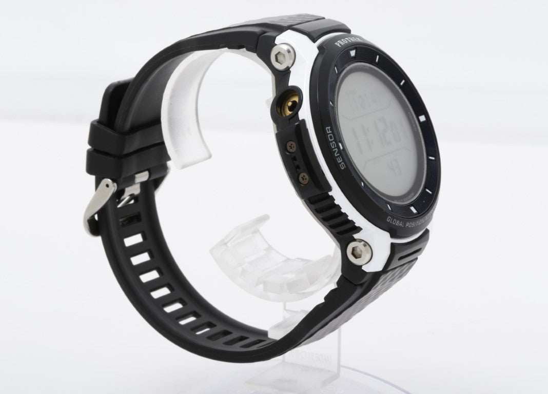 CASIO カシオ 時計 PRO TREK プロトレック Smart スマート WSD-F30-BK ブラック系 ステンレス/樹脂 メンズ デジタル 美品