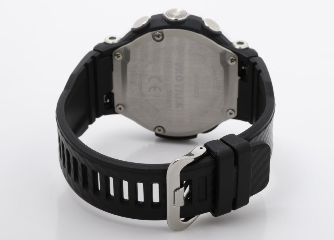 CASIO カシオ 時計 PRO TREK プロトレック Smart スマート WSD-F30-BK ブラック系 ステンレス/樹脂 メンズ デジタル 美品