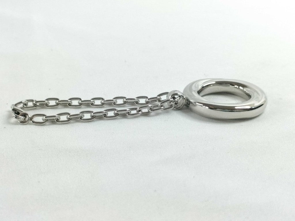 Cartier カルティエ キーホルダー トリニティ シルバー系 メタル ユニセックス チャーム キーリング 美品