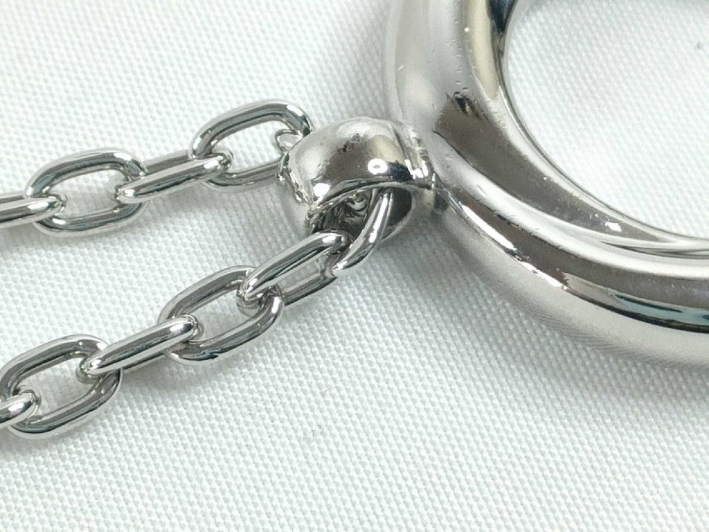 Cartier カルティエ キーホルダー トリニティ シルバー系 メタル ユニセックス チャーム キーリング 美品