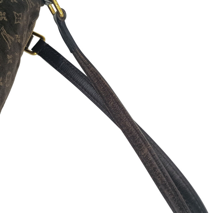 LOUIS VUITTON ルイヴィトン ハンドバッグ モノグラム イディール バラードPM Ｍ40573 フザン系 キャンバス レザー レディース ゴールド金具 美品
