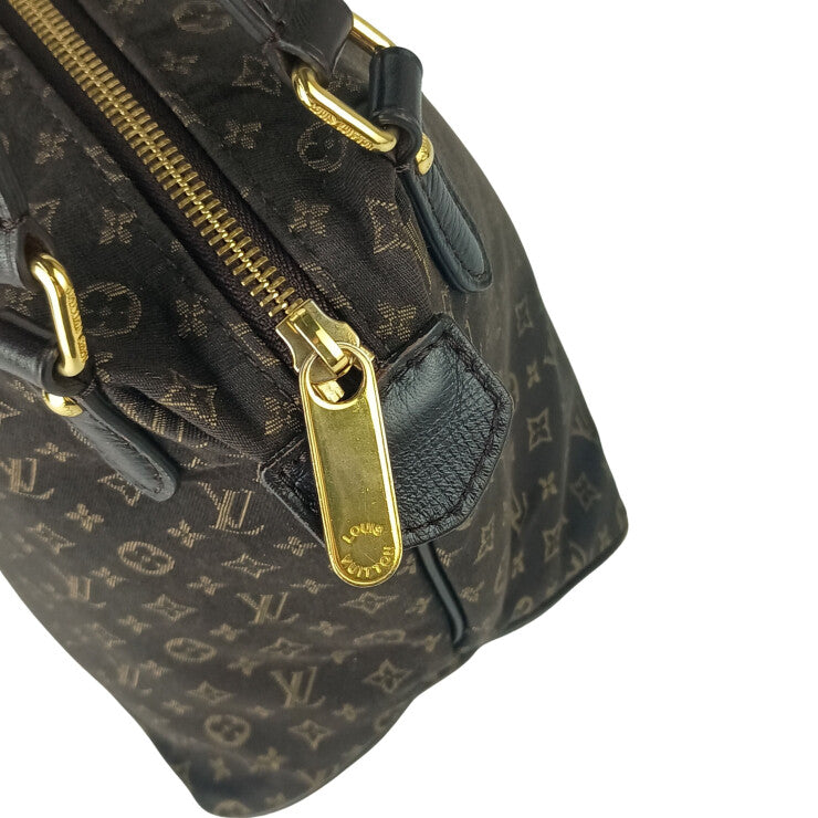 LOUIS VUITTON ルイヴィトン ハンドバッグ モノグラム イディール バラードPM Ｍ40573 フザン系 キャンバス レザー レディース ゴールド金具 美品
