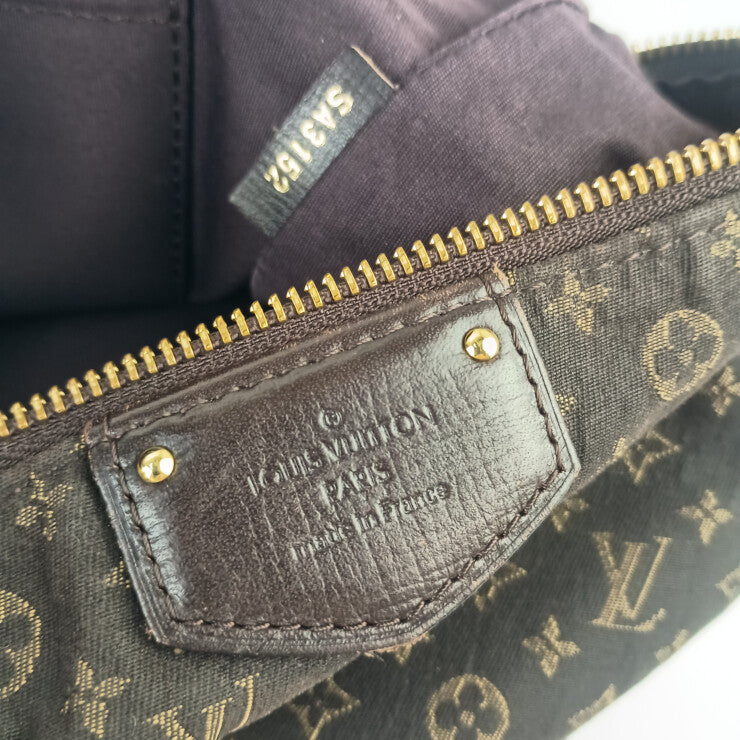 LOUIS VUITTON ルイヴィトン ハンドバッグ モノグラム イディール バラードPM Ｍ40573 フザン系 キャンバス レザー レディース ゴールド金具 美品