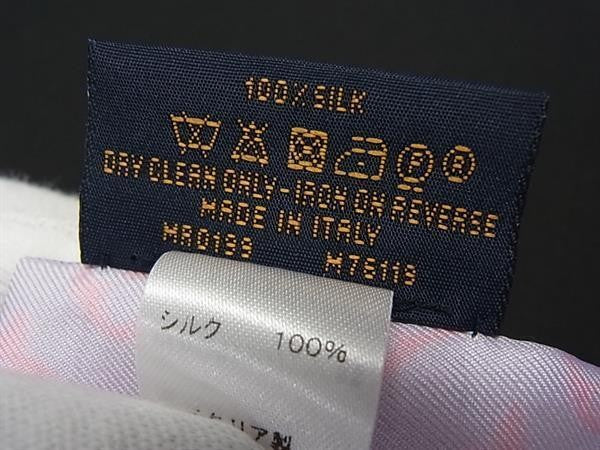 LOUIS VUITTON ルイヴィトン スカーフ バンドーBB・ライジングコンフィデンシャル M76119 ピンク系×ブルー系 マルチカラー シルク100% ラインストーン レディース リボンスカーフ 超美品